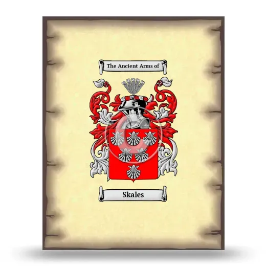 Skales Coat of Arms Print