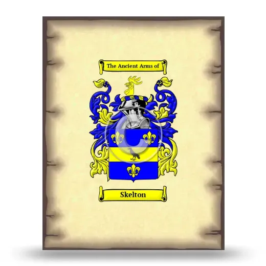 Skelton Coat of Arms Print