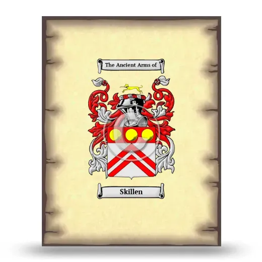 Skillen Coat of Arms Print