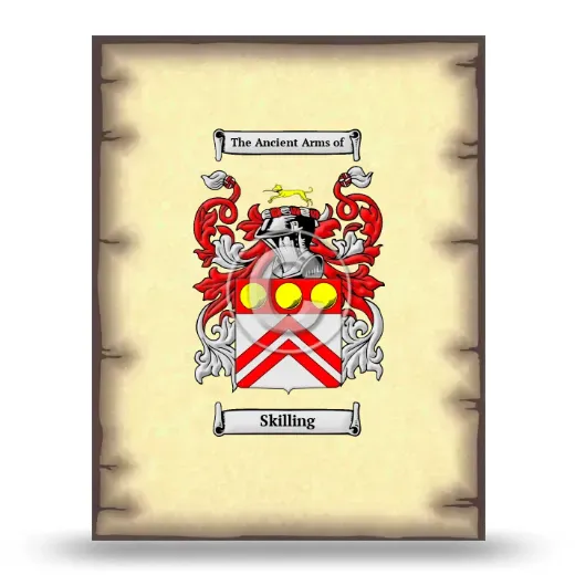 Skilling Coat of Arms Print