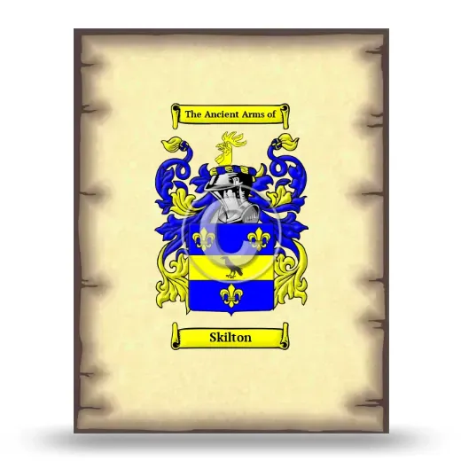 Skilton Coat of Arms Print