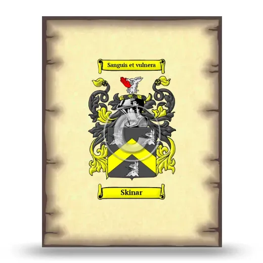 Skinar Coat of Arms Print