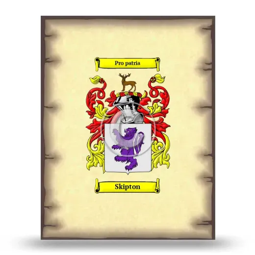 Skipton Coat of Arms Print