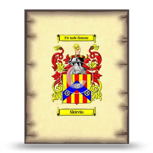 Skirvin Coat of Arms Print