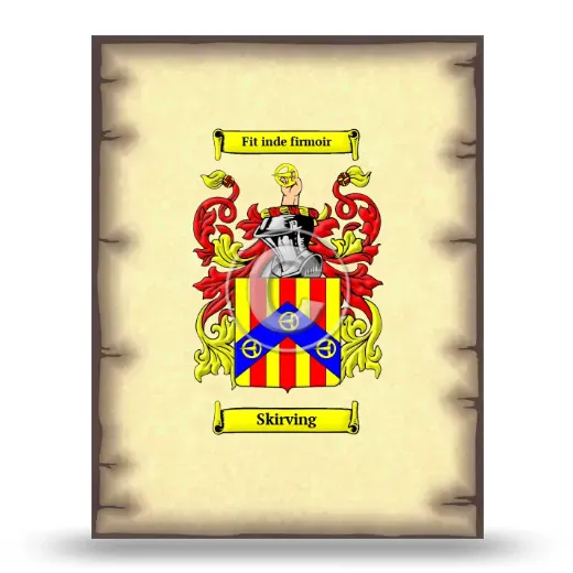 Skirving Coat of Arms Print