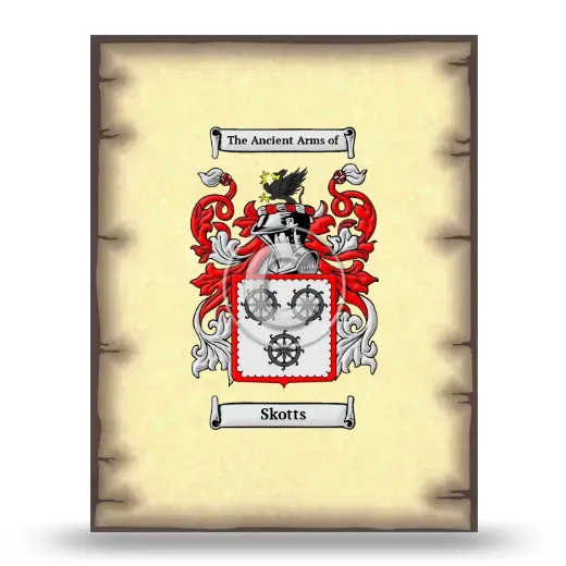 Skotts Coat of Arms Print