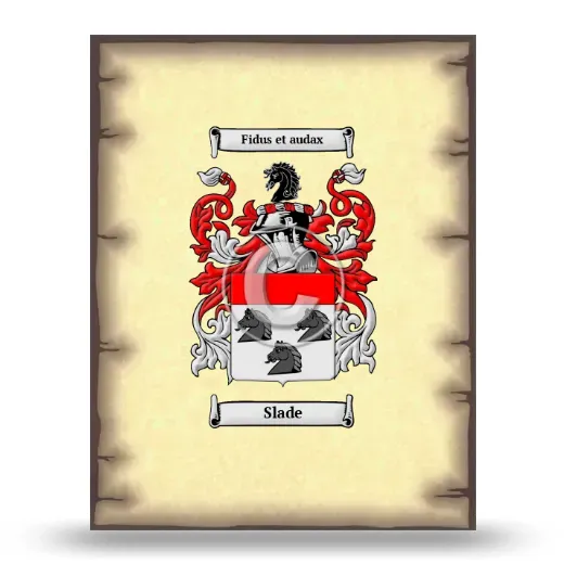 Slade Coat of Arms Print