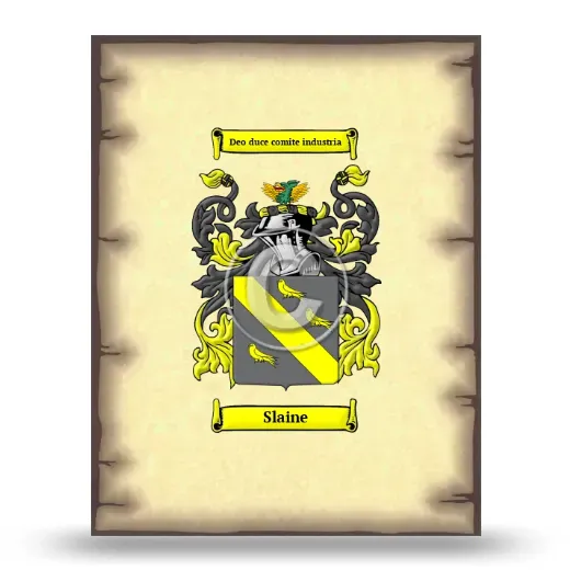 Slaine Coat of Arms Print
