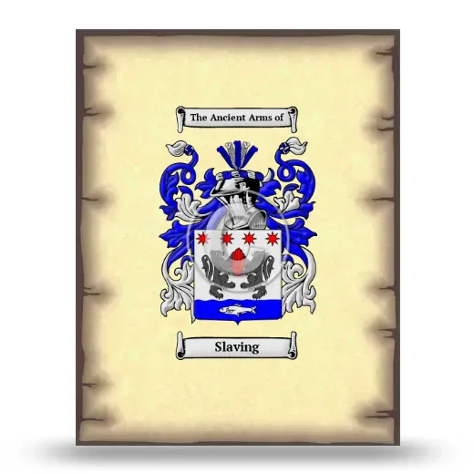 Slaving Coat of Arms Print