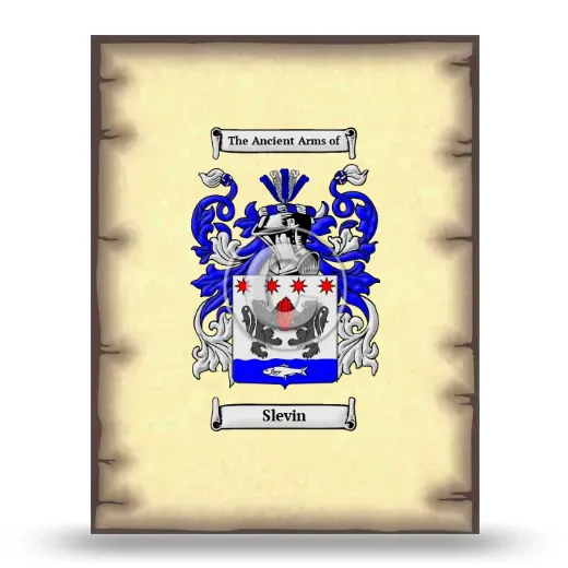 Slevin Coat of Arms Print