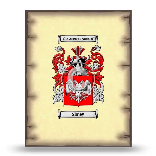 Sliney Coat of Arms Print
