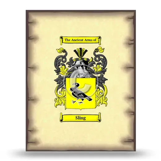 Sling Coat of Arms Print