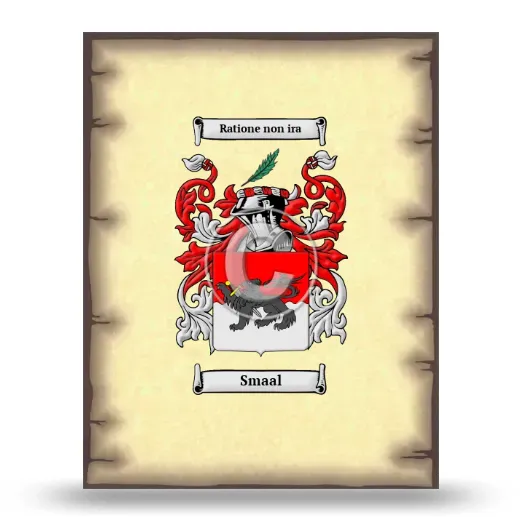 Smaal Coat of Arms Print