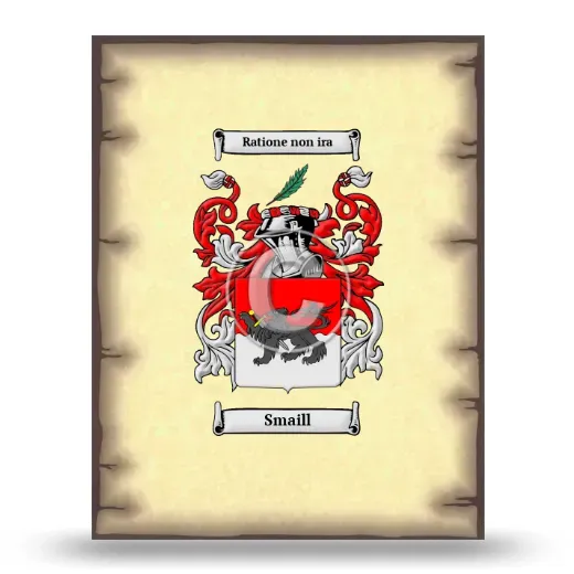 Smaill Coat of Arms Print