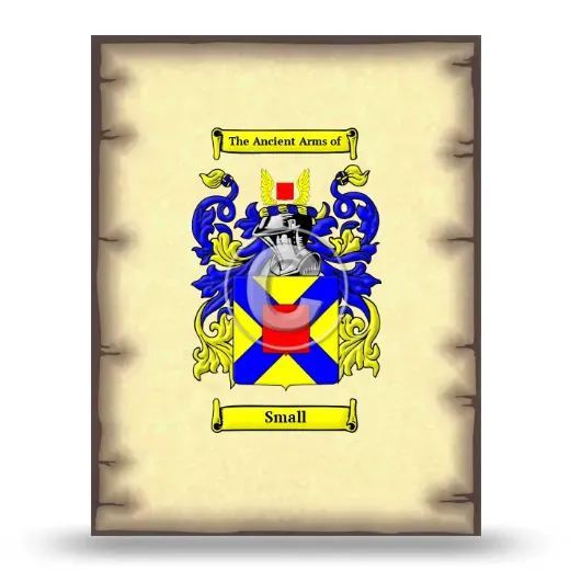 Small Coat of Arms Print
