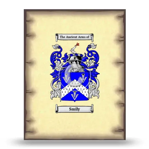Smily Coat of Arms Print