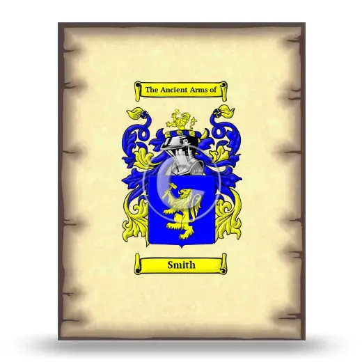 Smith Coat of Arms Print