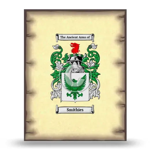 Smithies Coat of Arms Print