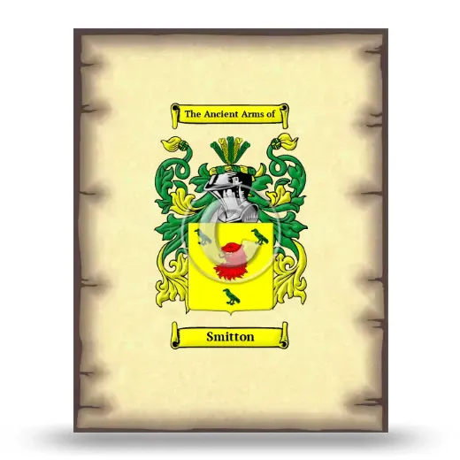 Smitton Coat of Arms Print
