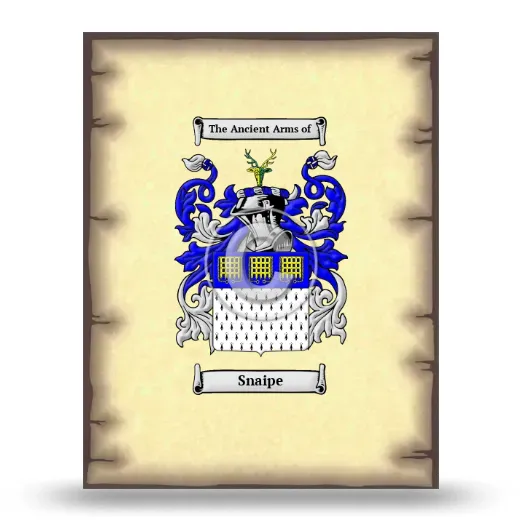 Snaipe Coat of Arms Print