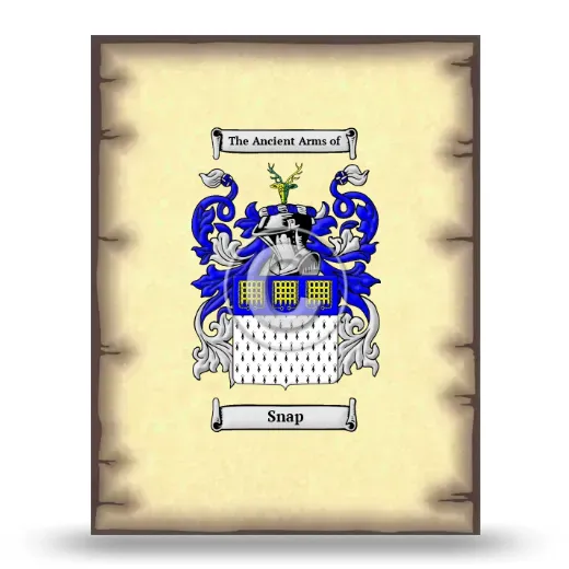 Snap Coat of Arms Print