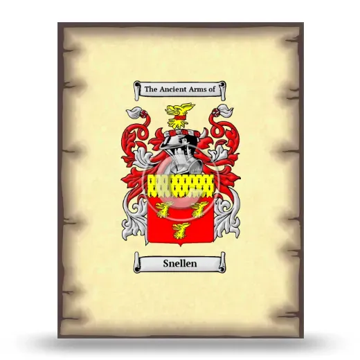 Snellen Coat of Arms Print