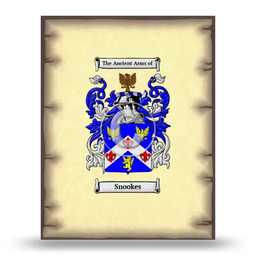 Snookes Coat of Arms Print