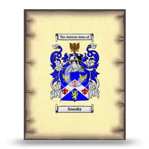 Snooky Coat of Arms Print
