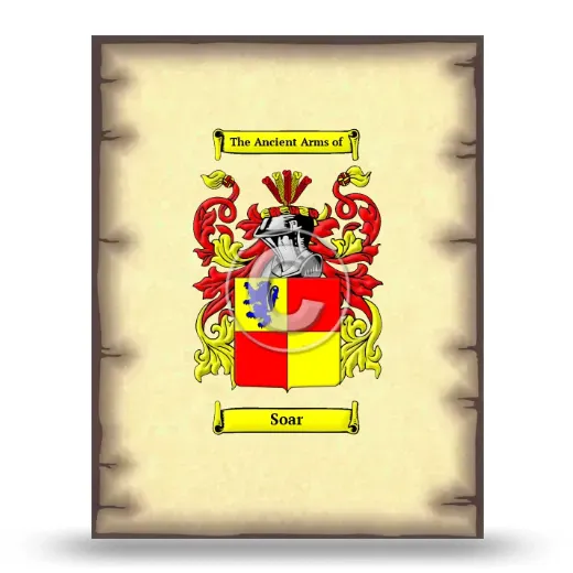 Soar Coat of Arms Print