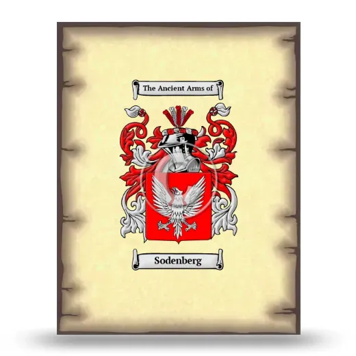 Sodenberg Coat of Arms Print
