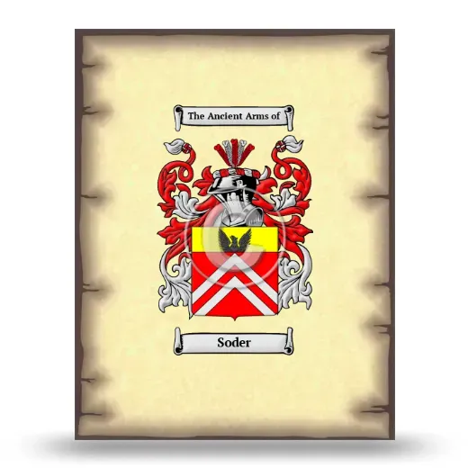 Soder Coat of Arms Print