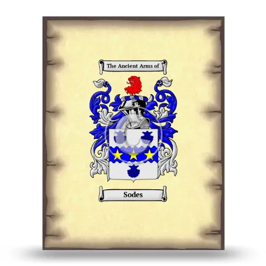 Sodes Coat of Arms Print