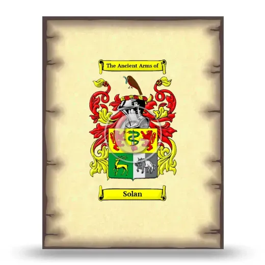 Solan Coat of Arms Print
