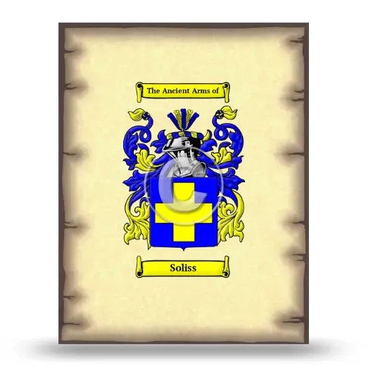 Soliss Coat of Arms Print