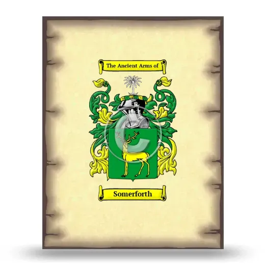 Somerforth Coat of Arms Print