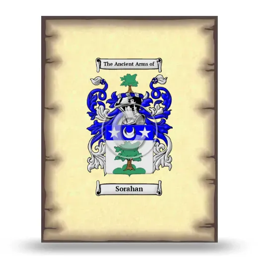 Sorahan Coat of Arms Print