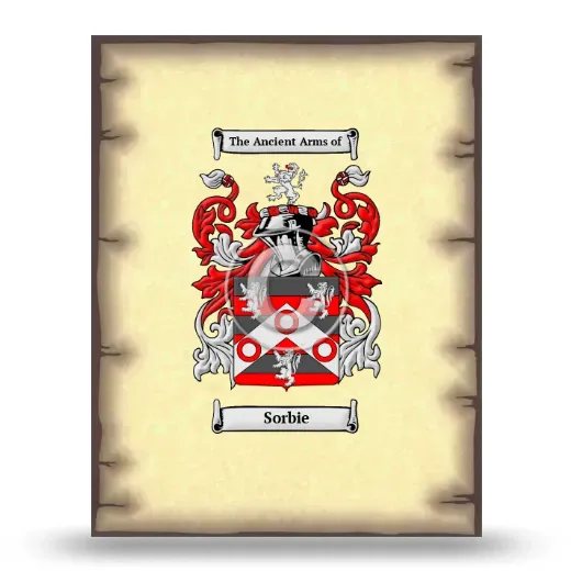 Sorbie Coat of Arms Print