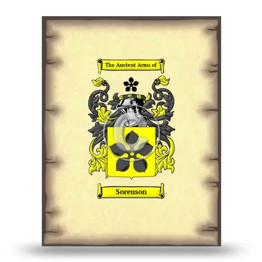 Sorenson Coat of Arms Print