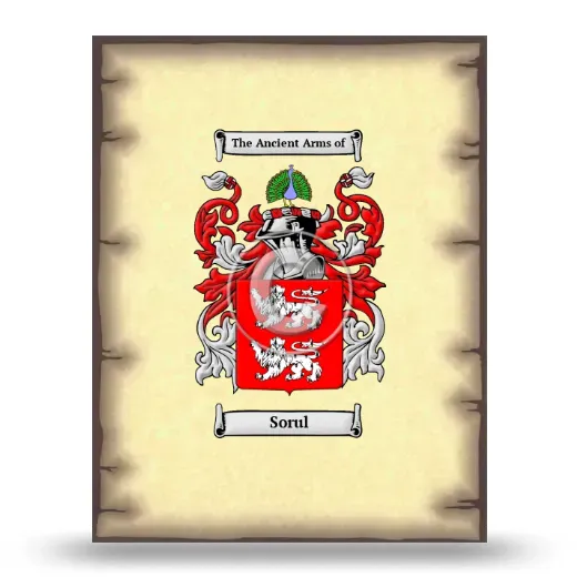 Sorul Coat of Arms Print