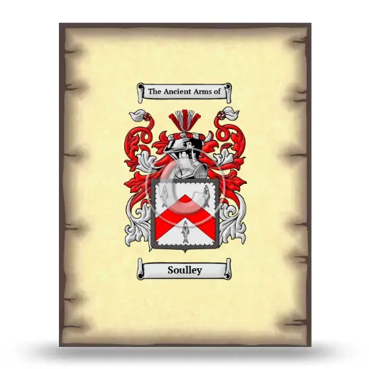 Soulley Coat of Arms Print