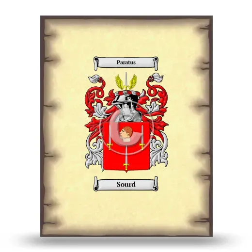 Sourd Coat of Arms Print