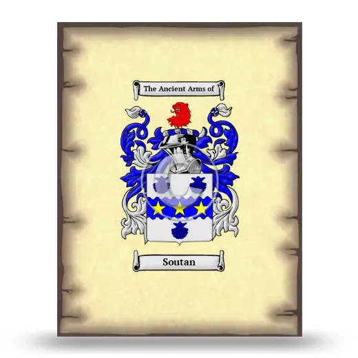Soutan Coat of Arms Print