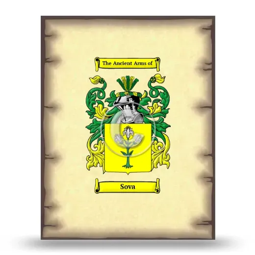 Sova Coat of Arms Print