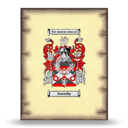 Sowerby Coat of Arms Print