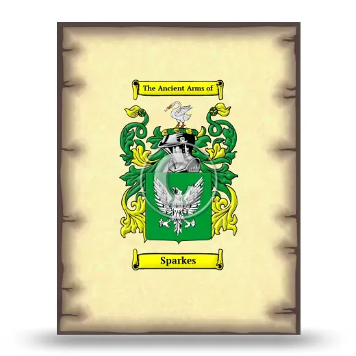 Sparkes Coat of Arms Print