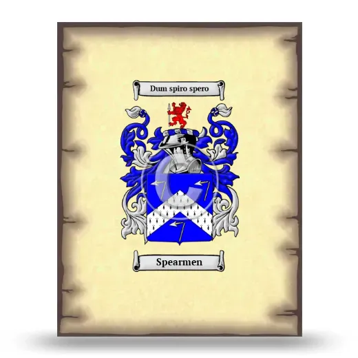 Spearmen Coat of Arms Print