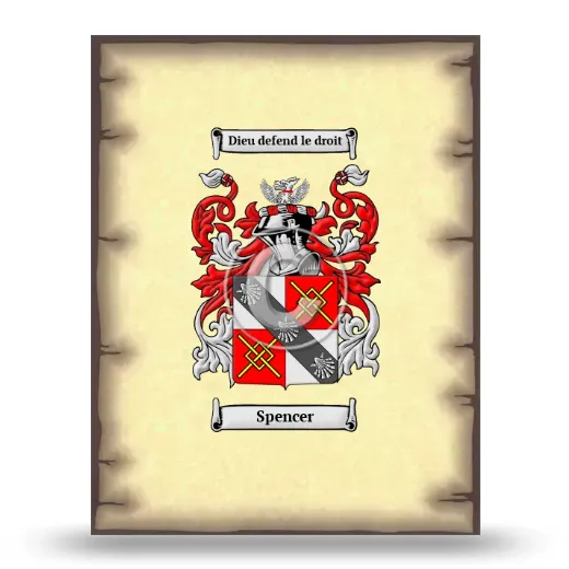 Spencer Coat of Arms Print