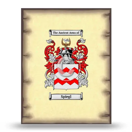 Spiegl Coat of Arms Print