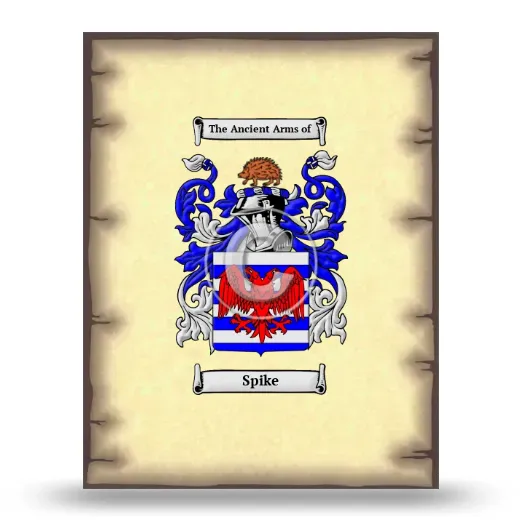 Spike Coat of Arms Print