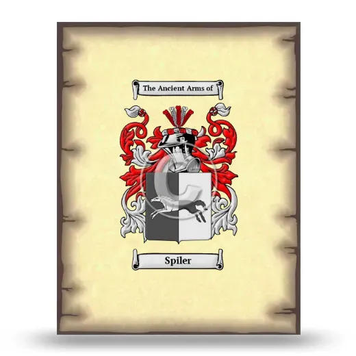 Spiler Coat of Arms Print